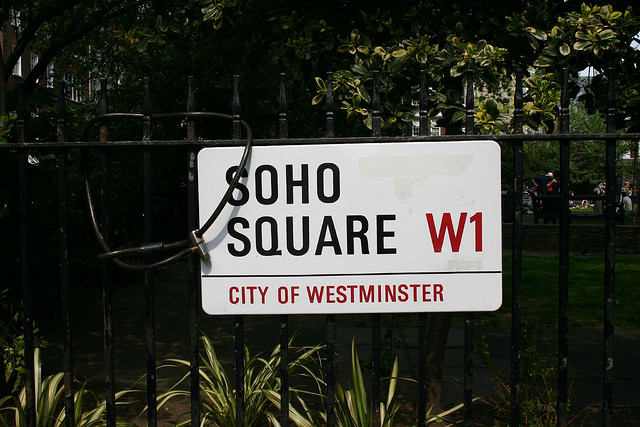 The girl from Soho Square
